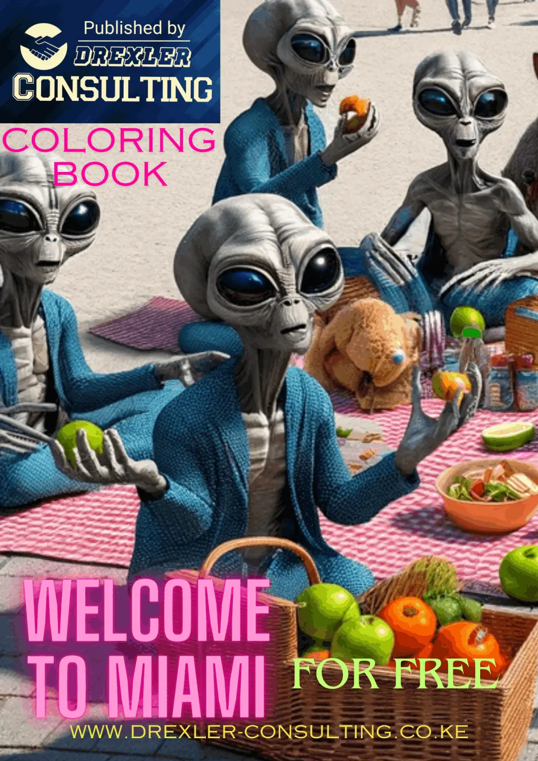 Coloring alien Picture book drexler consulting januar