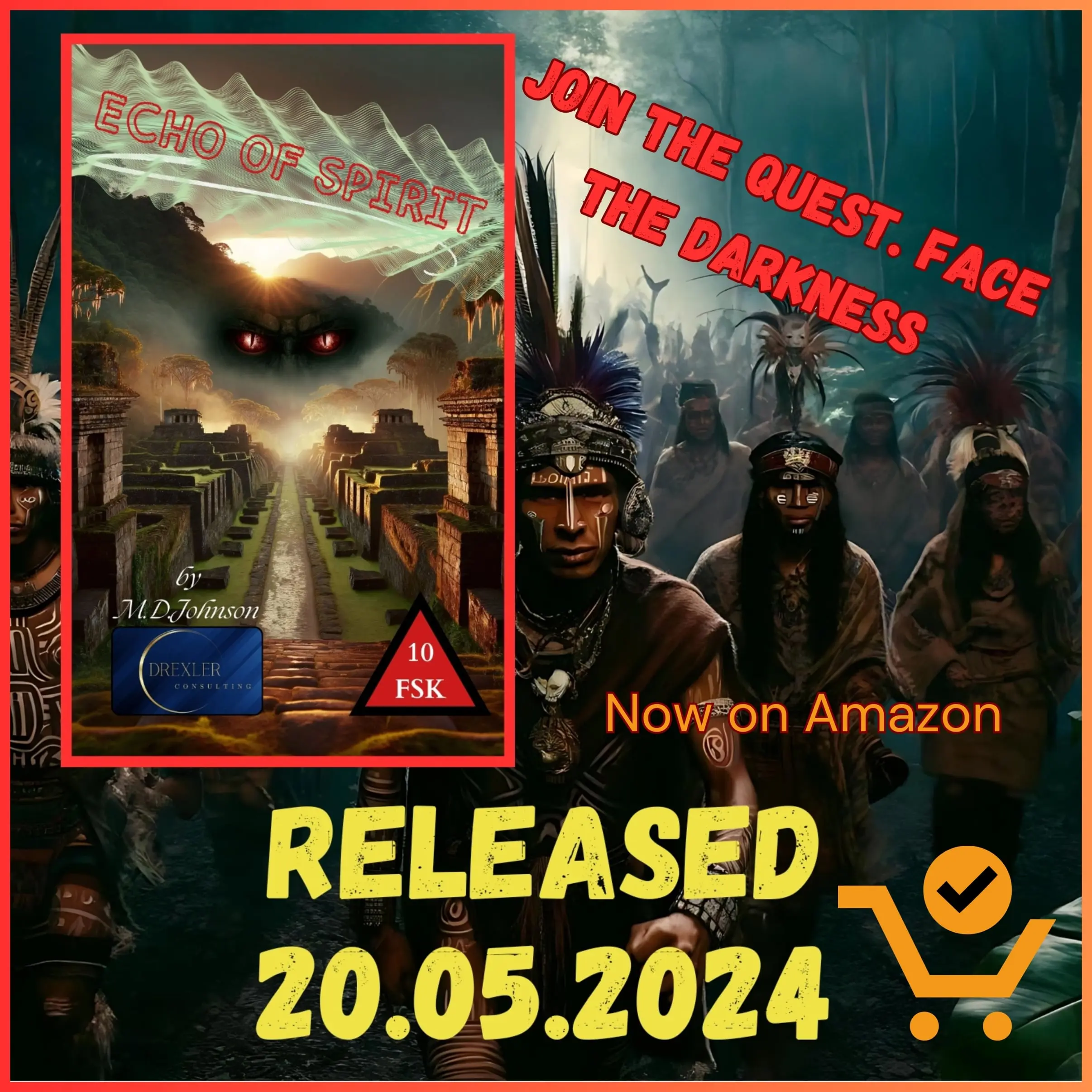 snake riders drexler consulting publishing science fiction book in german and english