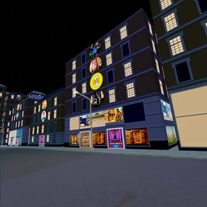 Cowgitrl Annie Landmark DC Bookstore in Multiverse Infiniverse, Digital Life in the Virtual Reality Multiverse Infiniverse Sandbox