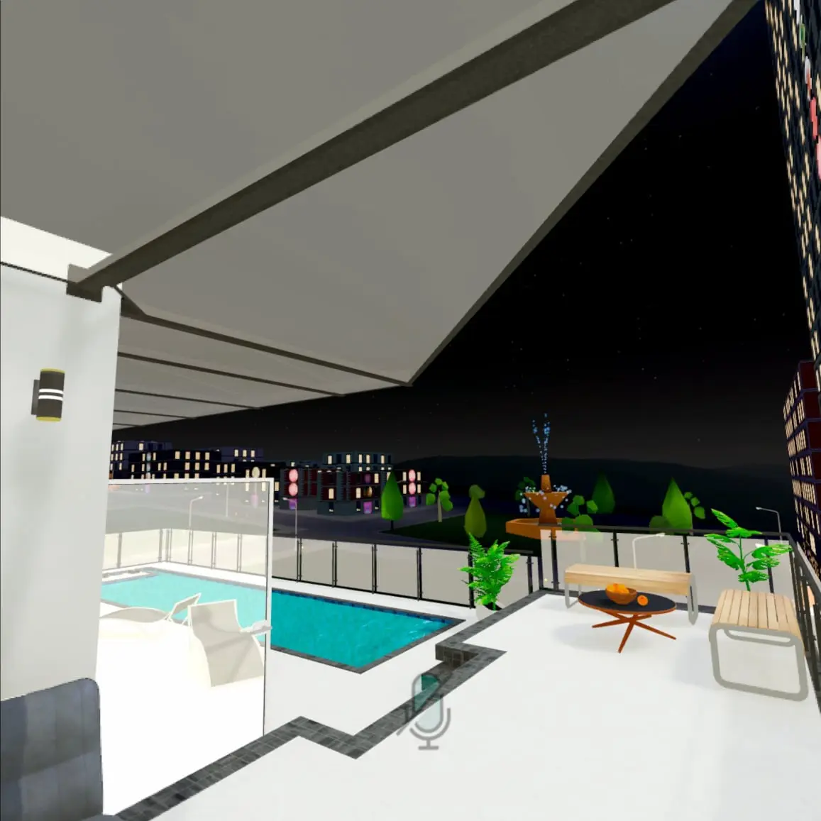 Penthouse above the DC Bookstore Sunnydale in multiverse Virtual Reality