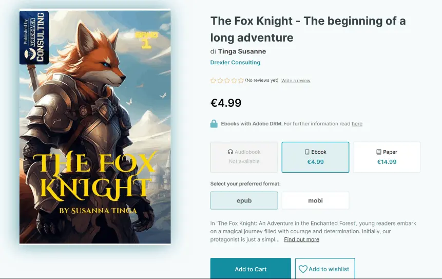 Susanna Tinga The Fox Knight